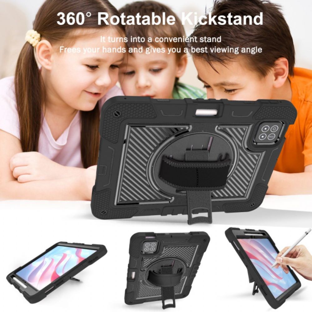 Hoesje Voor Xiaomi Pad 7 / 7 Pro Ultrabestendig Met Standaard En Schouderband