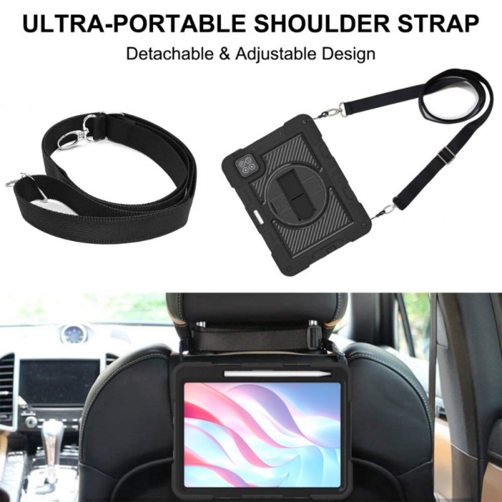 Hoesje Voor Xiaomi Pad 7 / 7 Pro Ultrabestendig Met Standaard En Schouderband