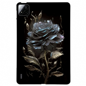 Hoesje Xiaomi Pad 7 / 7 Pro Zwarte Roos