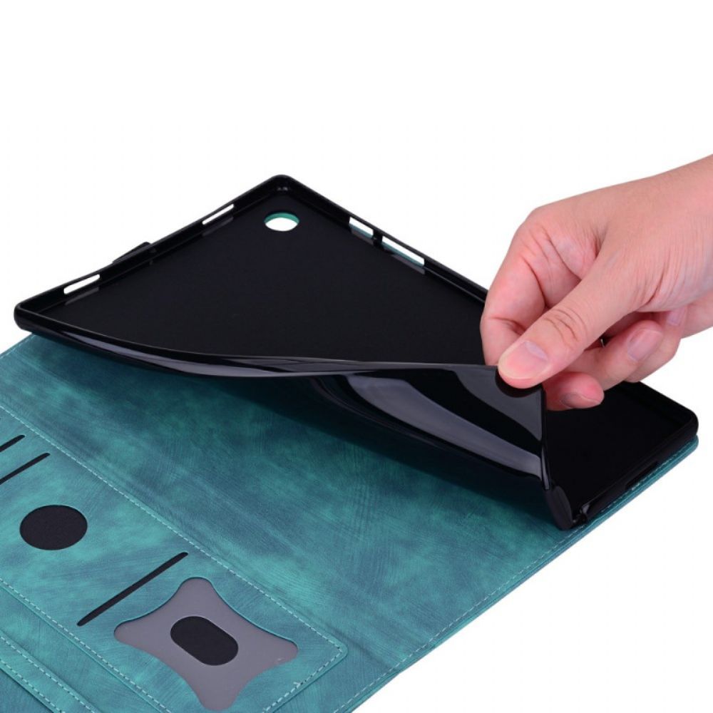 Leren Hoesje Voor Xiaomi Pad 7 / 7 Pro Scène Met Katten