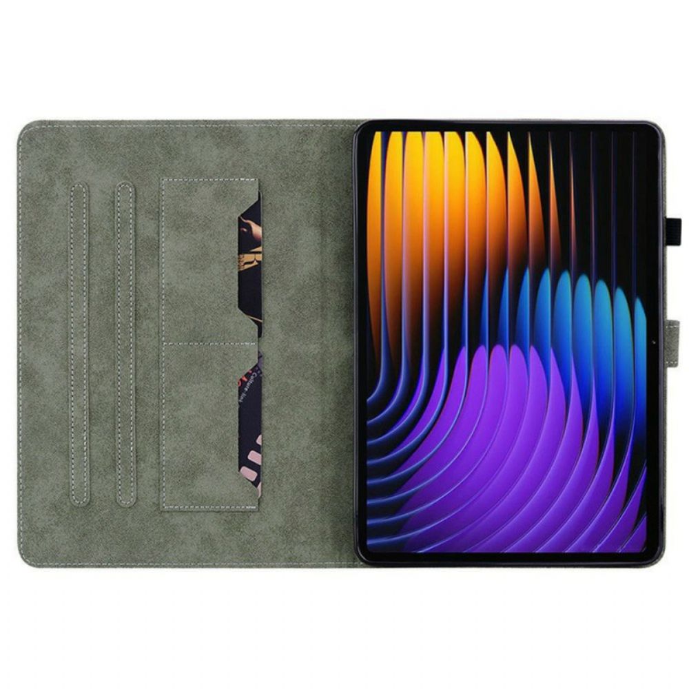 Leren Hoesje Voor Xiaomi Pad 7 / 7 Pro Vintage Kunstleer