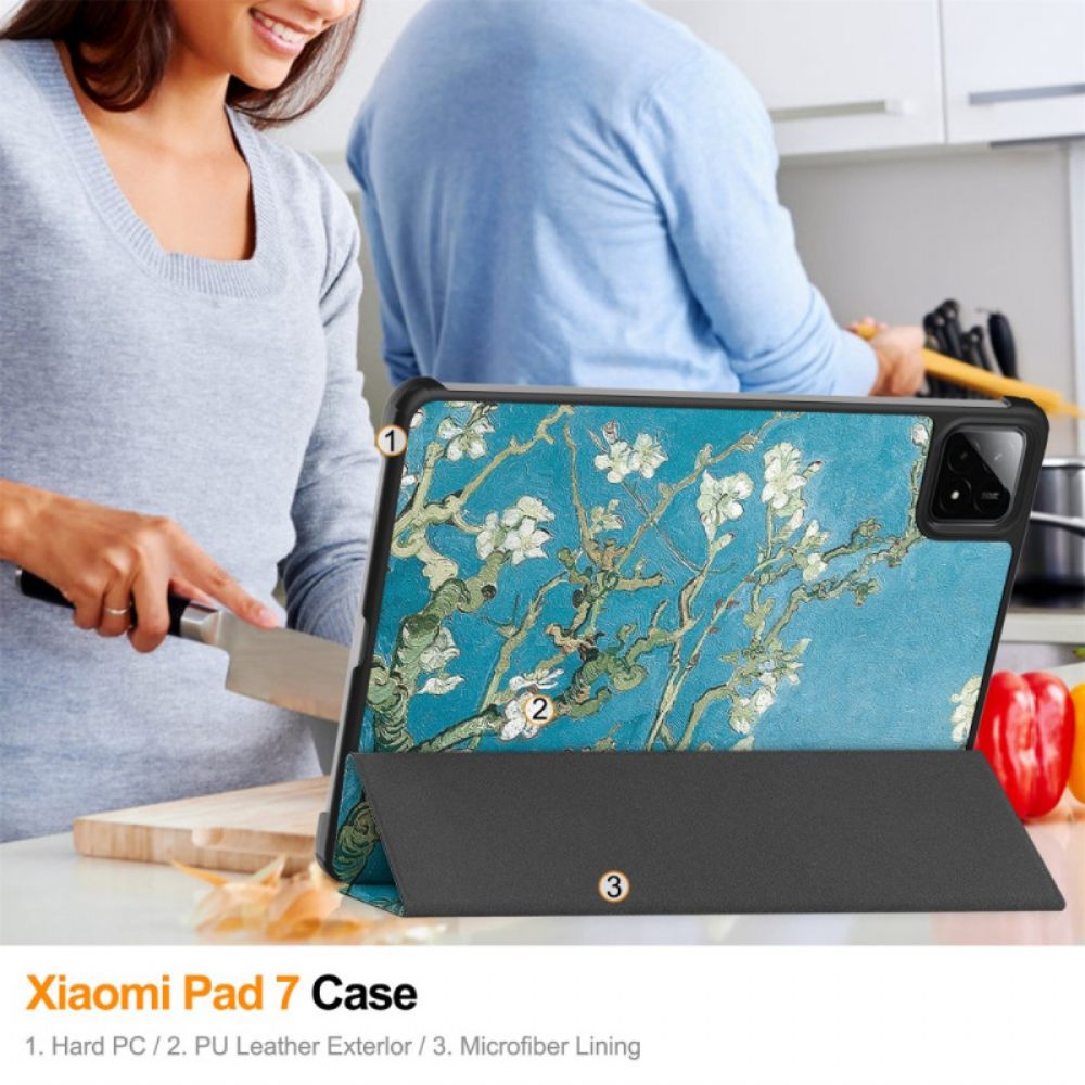 Xiaomi Pad 7 / 7 Pro Bloemenpatroon