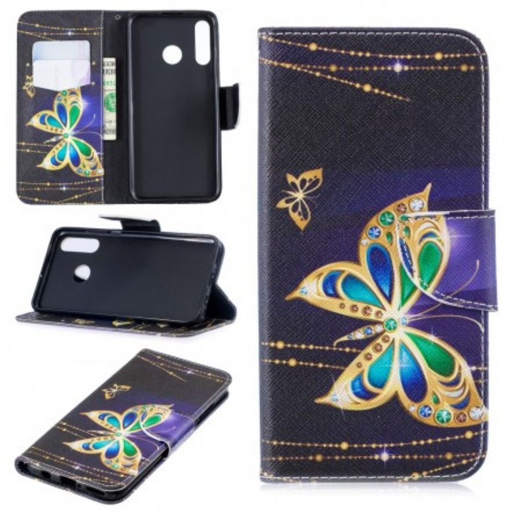 Folio-hoesje voor Huawei P30 Lite Magische Vlinder