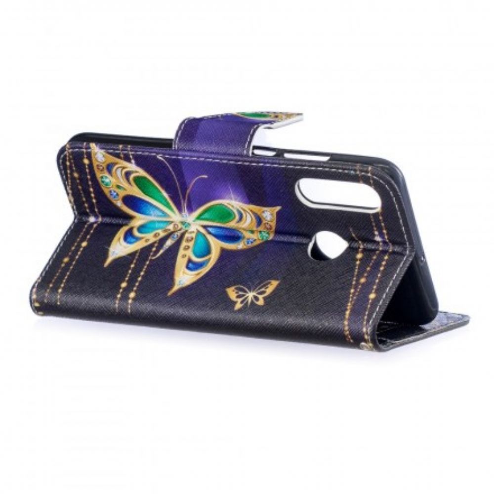 Folio-hoesje voor Huawei P30 Lite Magische Vlinder