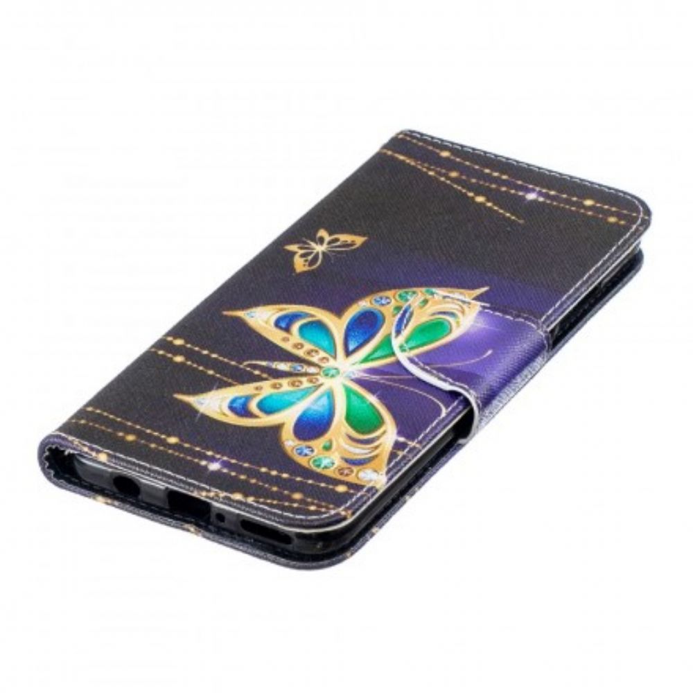 Folio-hoesje voor Huawei P30 Lite Magische Vlinder