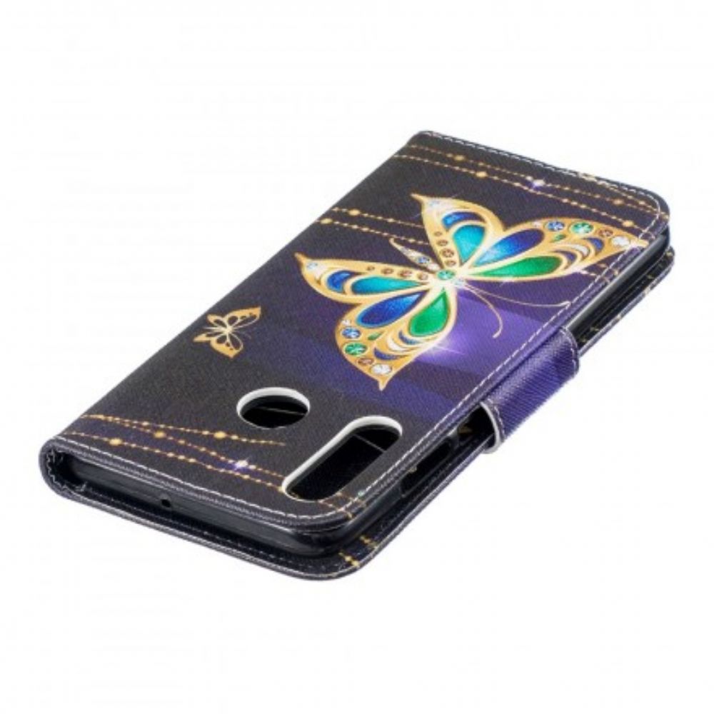Folio-hoesje voor Huawei P30 Lite Magische Vlinder