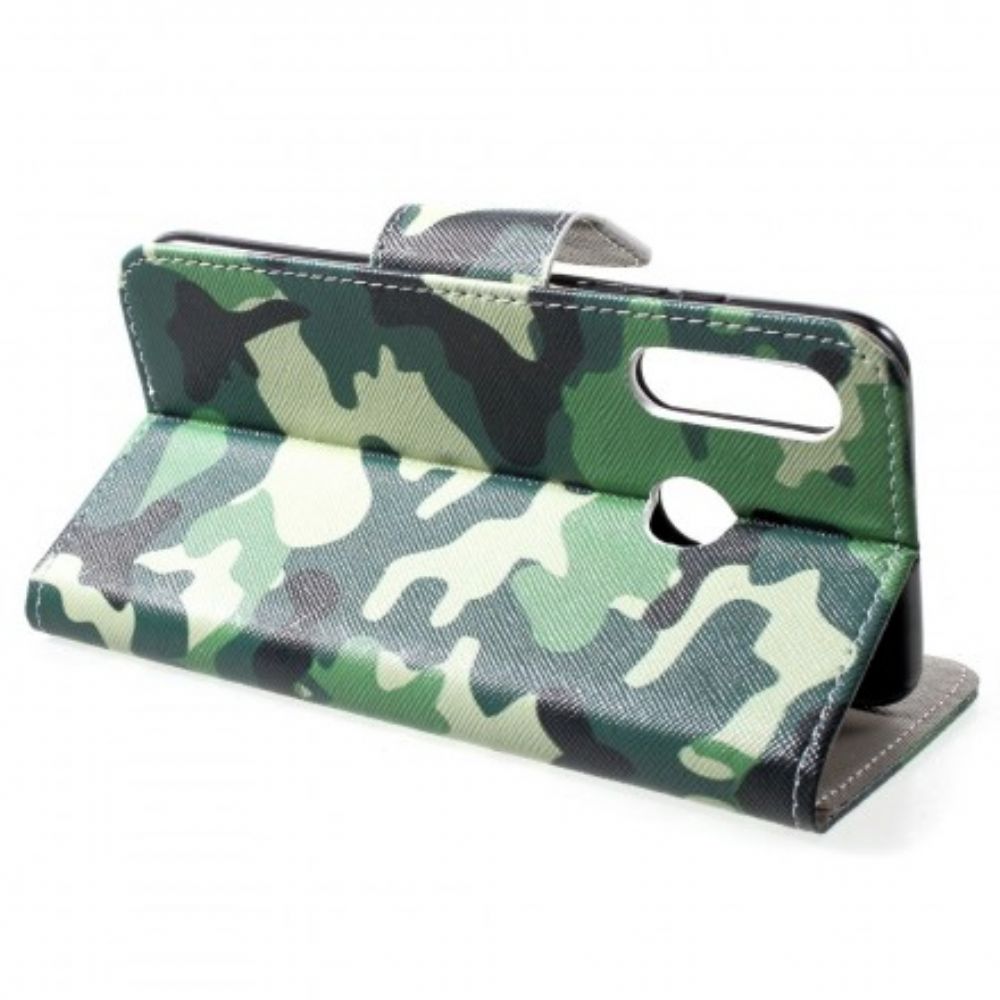 Folio-hoesje voor Huawei P30 Lite Militaire Camouflage