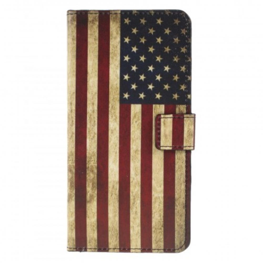 Folio-hoesje voor Huawei P30 Lite Vlag Van De Vs