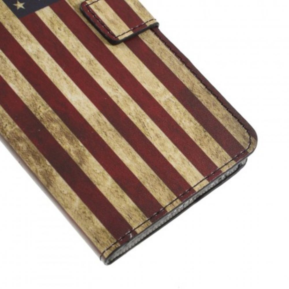 Folio-hoesje voor Huawei P30 Lite Vlag Van De Vs