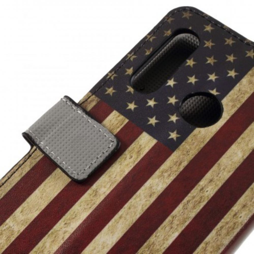 Folio-hoesje voor Huawei P30 Lite Vlag Van De Vs