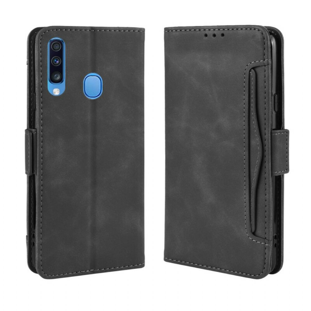 Folio-hoesje voor Samsung Galaxy A20s Eerste Klas Multi-kaart