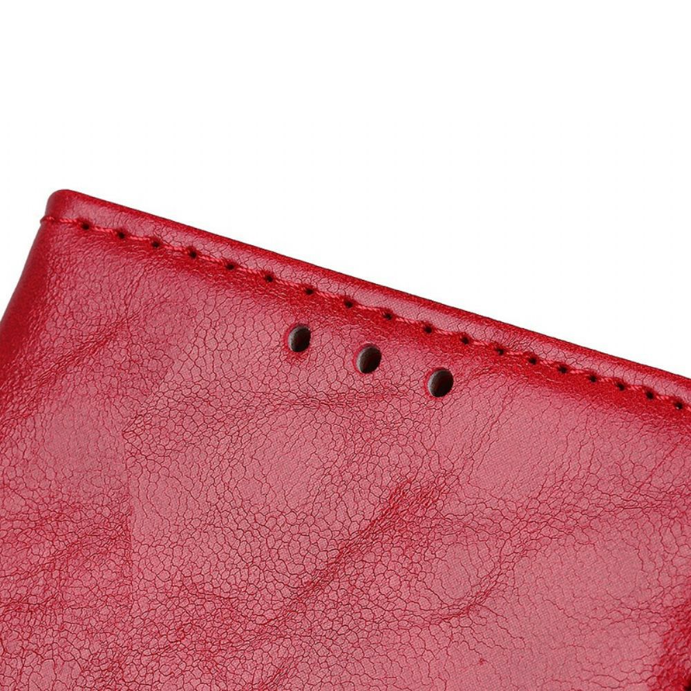 Folio-hoesje voor Samsung Galaxy A20s Flip Case Dubbelzijdige Magnetische Klep