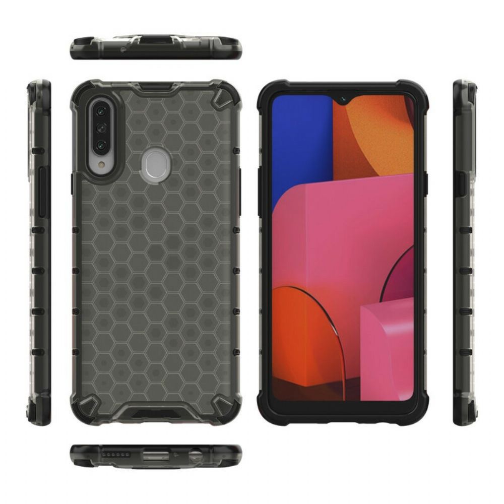 Hoesje voor Samsung Galaxy A20s Honingraatstijl