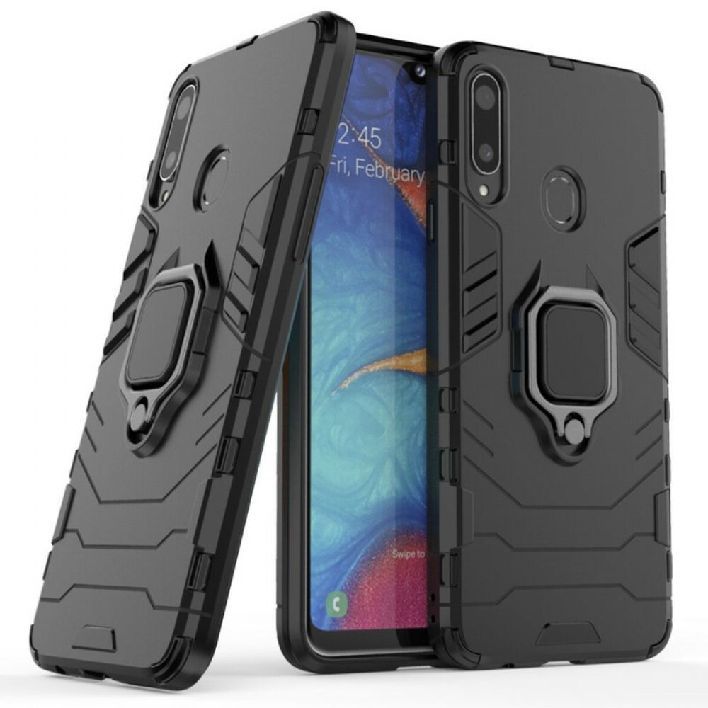 Hoesje voor Samsung Galaxy A20s Resistente Bel