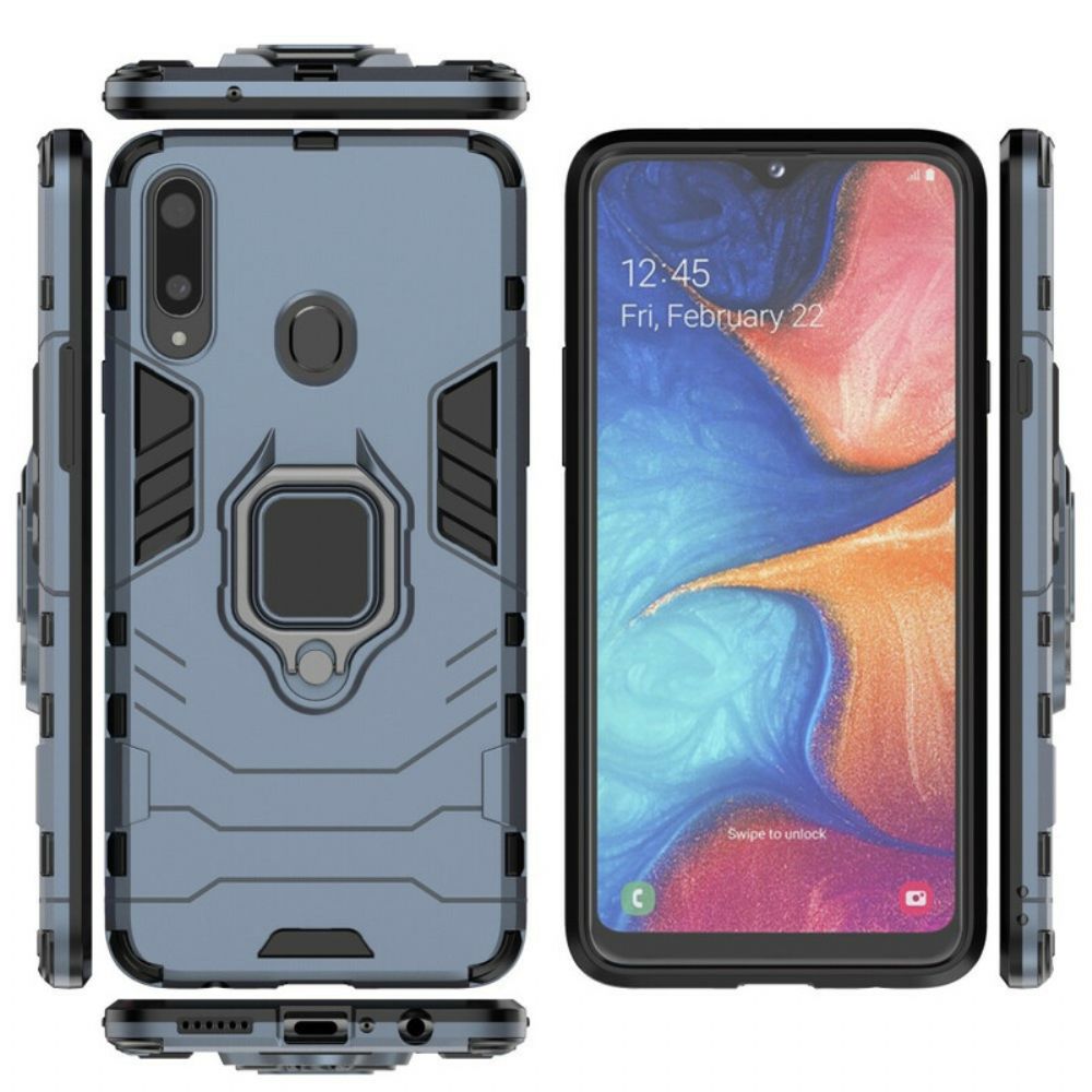 Hoesje voor Samsung Galaxy A20s Resistente Bel