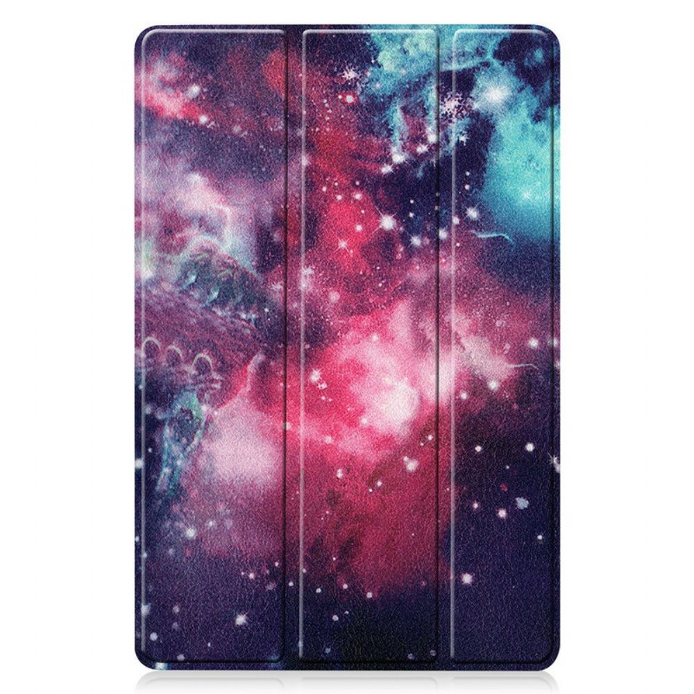 Bescherming Hoesje voor Samsung Galaxy Tab S7 / Tab S8 Space Pennenhouder