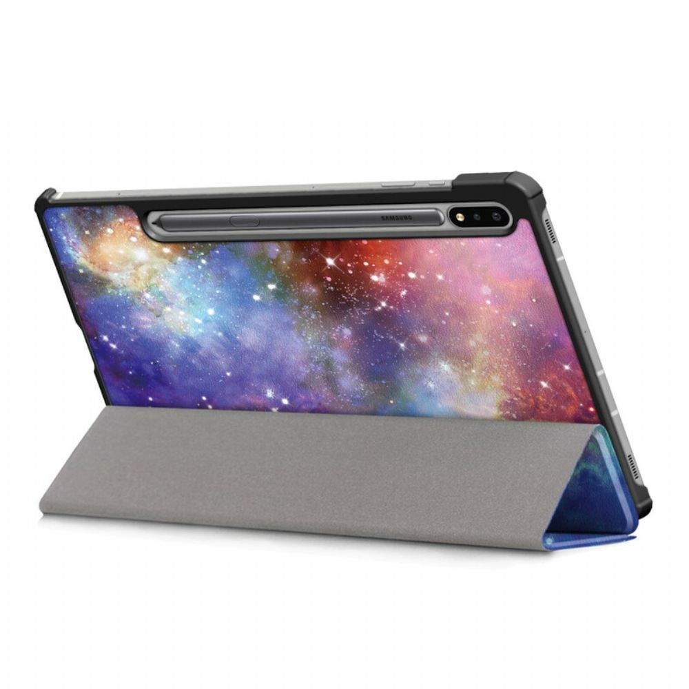 Bescherming Hoesje voor Samsung Galaxy Tab S7 / Tab S8 Verbeterde Ruimte