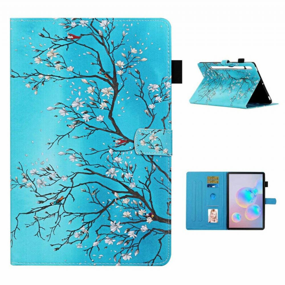 Folio-hoesje voor Samsung Galaxy Tab S7 / Tab S8 Bloeiende Takken