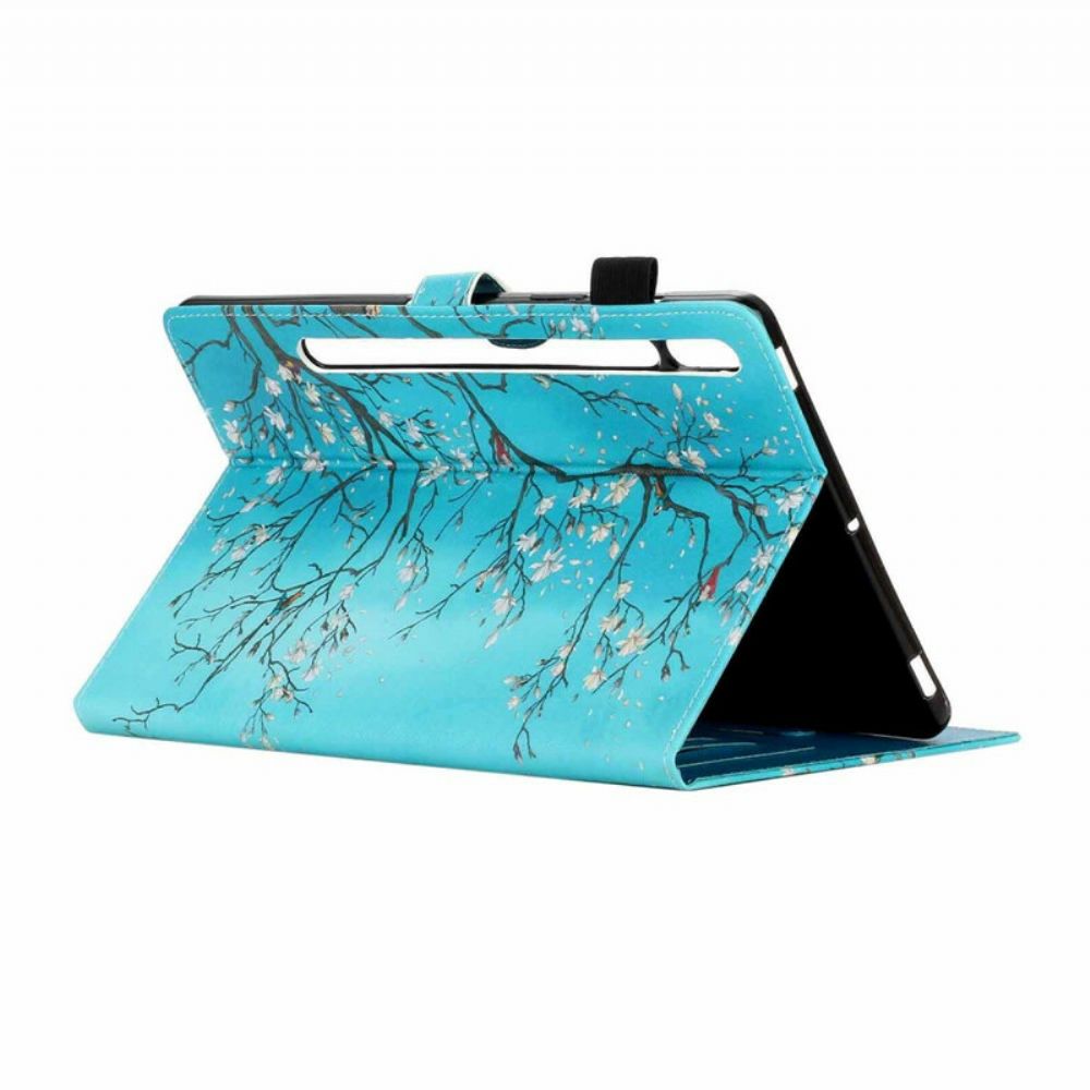 Folio-hoesje voor Samsung Galaxy Tab S7 / Tab S8 Bloeiende Takken