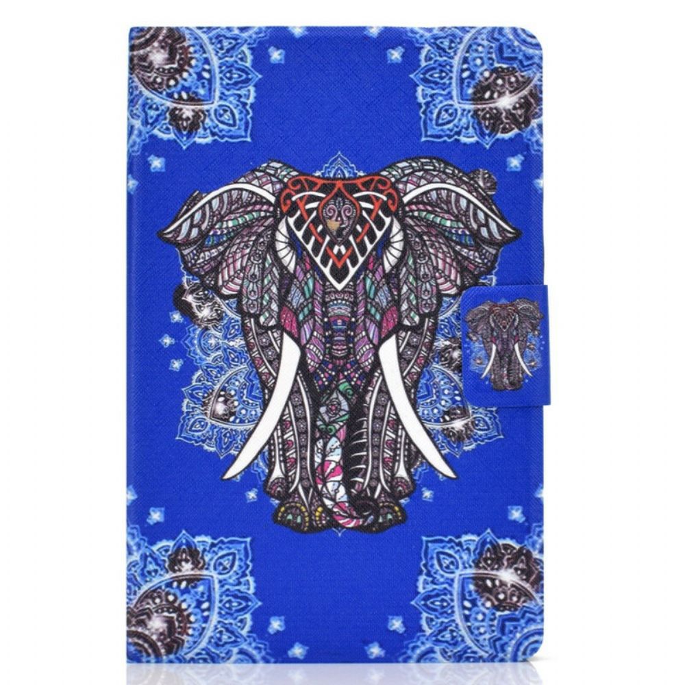 Folio-hoesje voor Samsung Galaxy Tab S7 / Tab S8 Indische Olifant