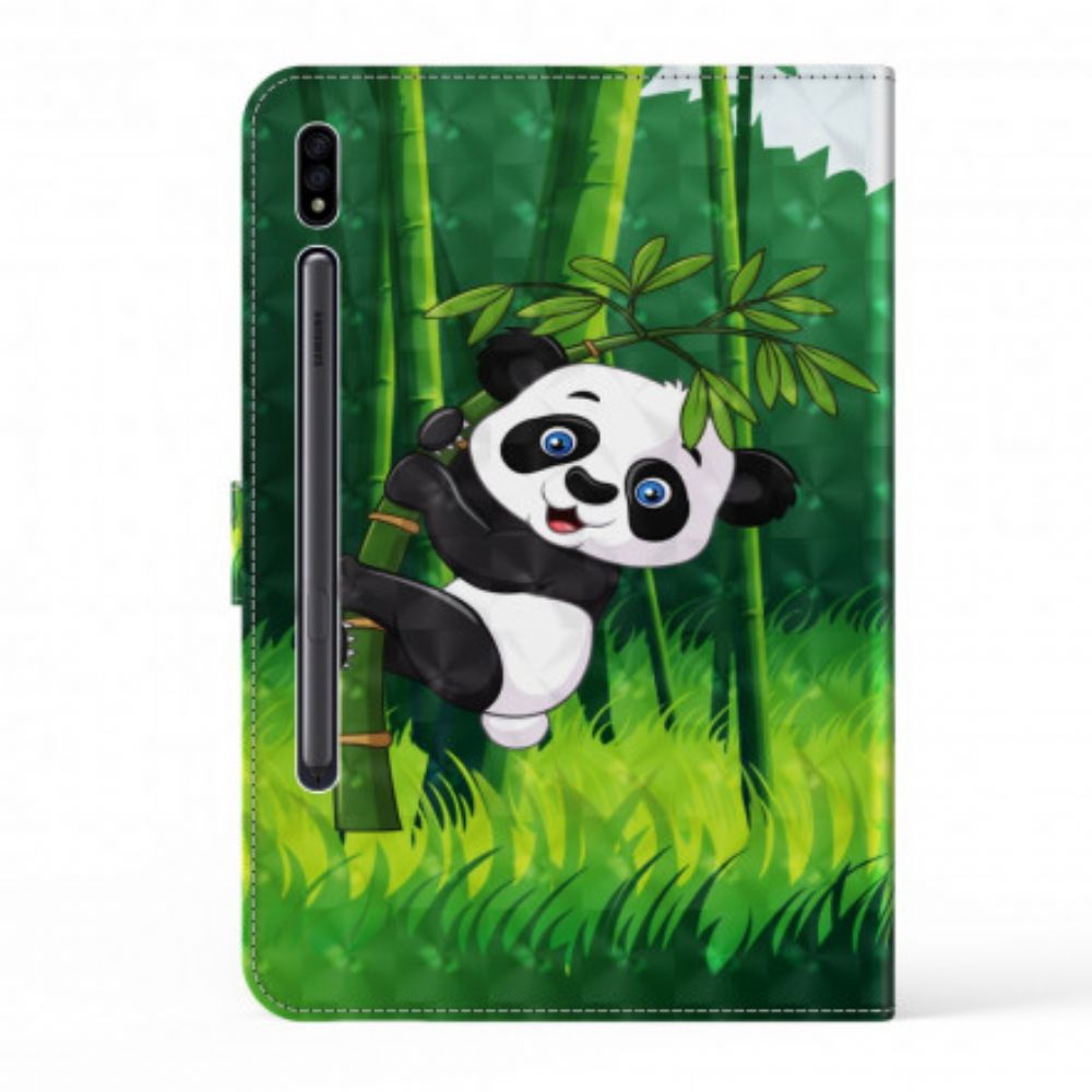 Folio-hoesje voor Samsung Galaxy Tab S7 / Tab S8 Panda