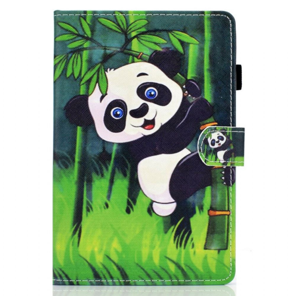 Folio-hoesje voor Samsung Galaxy Tab S7 / Tab S8 Panda