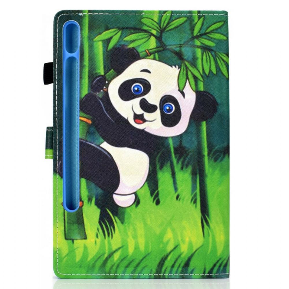 Folio-hoesje voor Samsung Galaxy Tab S7 / Tab S8 Panda