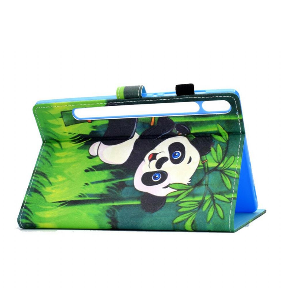 Folio-hoesje voor Samsung Galaxy Tab S7 / Tab S8 Panda