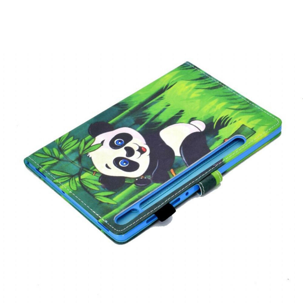 Folio-hoesje voor Samsung Galaxy Tab S7 / Tab S8 Panda