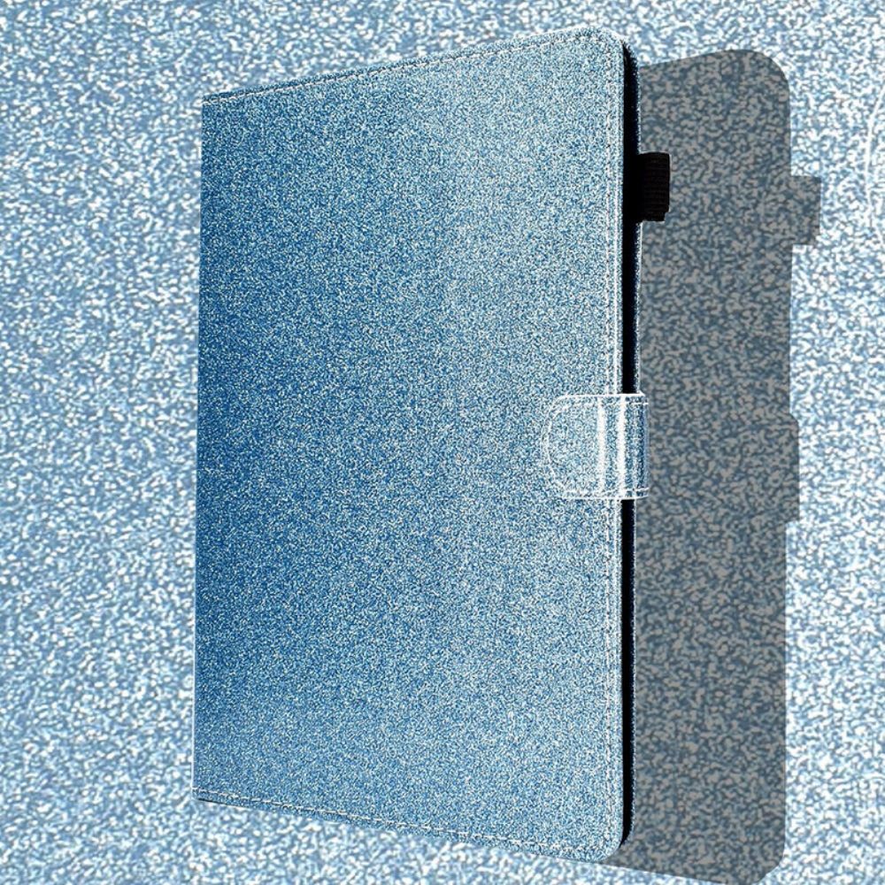 Leren Hoesje voor Samsung Galaxy Tab S7 / Tab S8 Fonkelende Pailletten