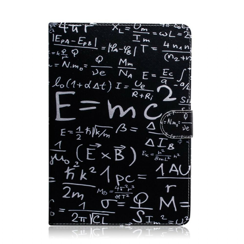 Leren Hoesje voor Samsung Galaxy Tab S7 / Tab S8 Wiskundige Berekeningen