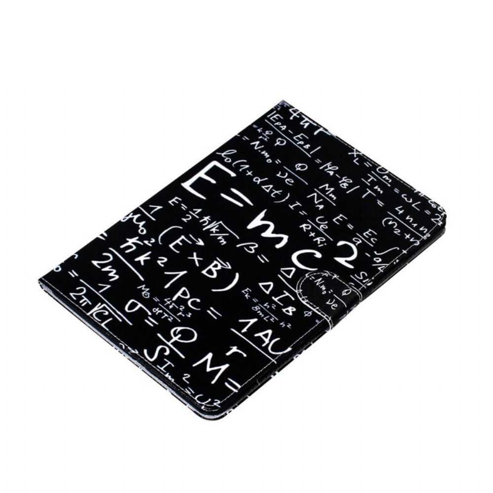Leren Hoesje voor Samsung Galaxy Tab S7 / Tab S8 Wiskundige Berekeningen