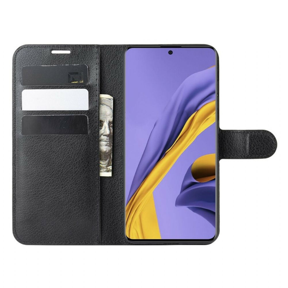 Folio-hoesje voor Samsung Galaxy A51 Klassiek