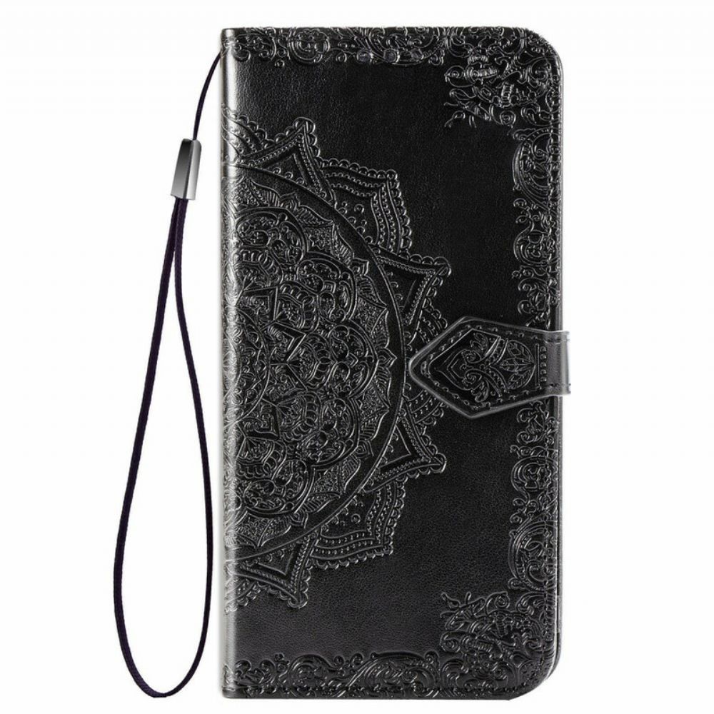 Folio-hoesje voor Samsung Galaxy A51 Mandala Van Middelbare Leeftijd