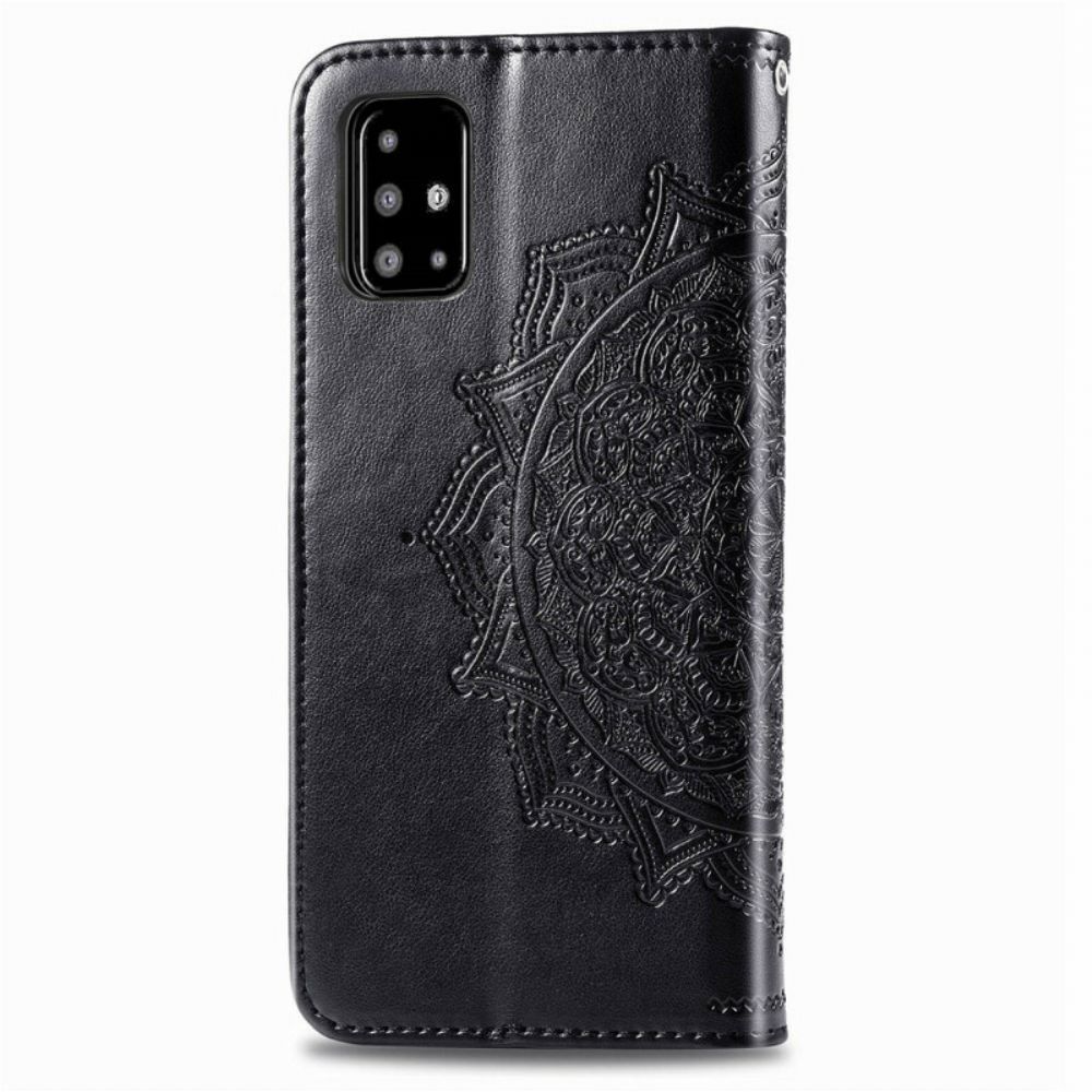 Folio-hoesje voor Samsung Galaxy A51 Mandala Van Middelbare Leeftijd