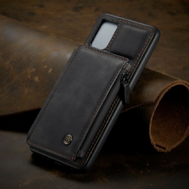 Hoesje voor Samsung Galaxy A51 Portemonnee Leren Caseme Portemonnee Stijl