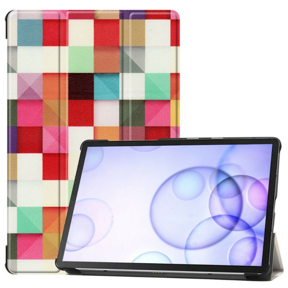 Bescherming Hoesje voor Samsung Galaxy Tab S6 Mozaïek