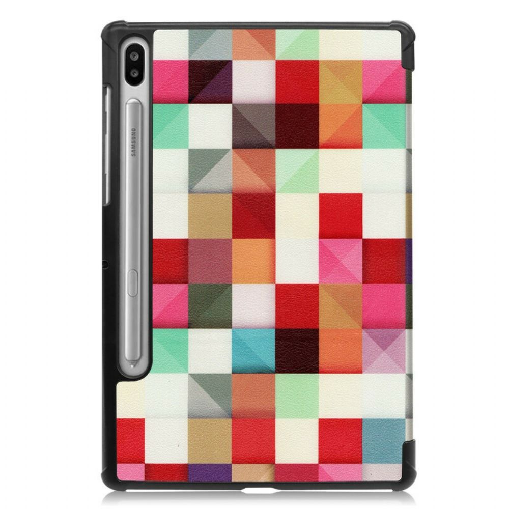 Bescherming Hoesje voor Samsung Galaxy Tab S6 Mozaïek