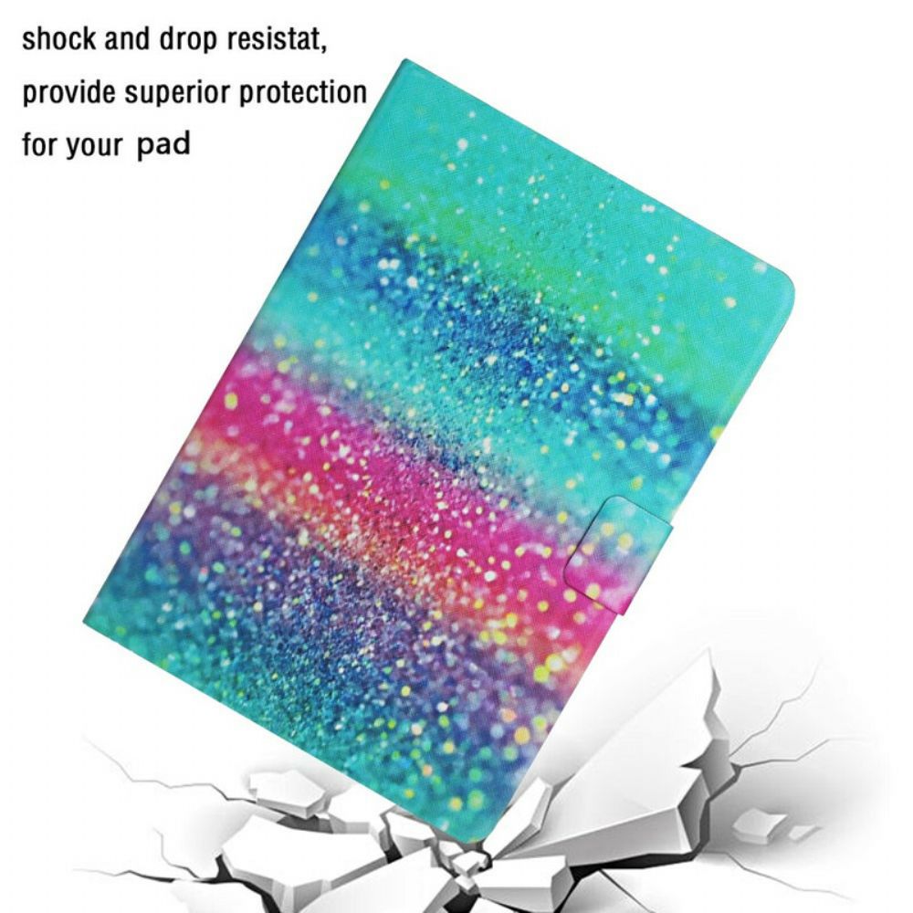 Folio-hoesje voor Samsung Galaxy Tab S6 Element Pailletten