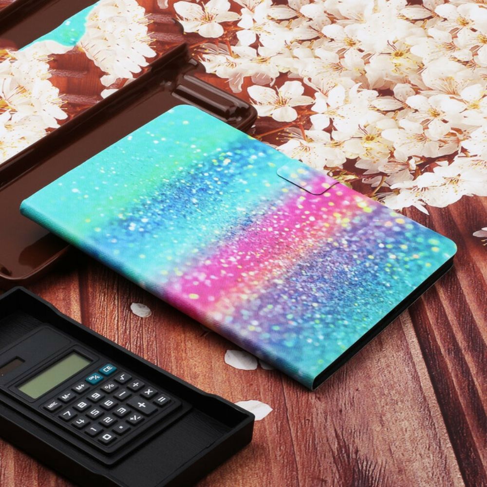 Folio-hoesje voor Samsung Galaxy Tab S6 Element Pailletten