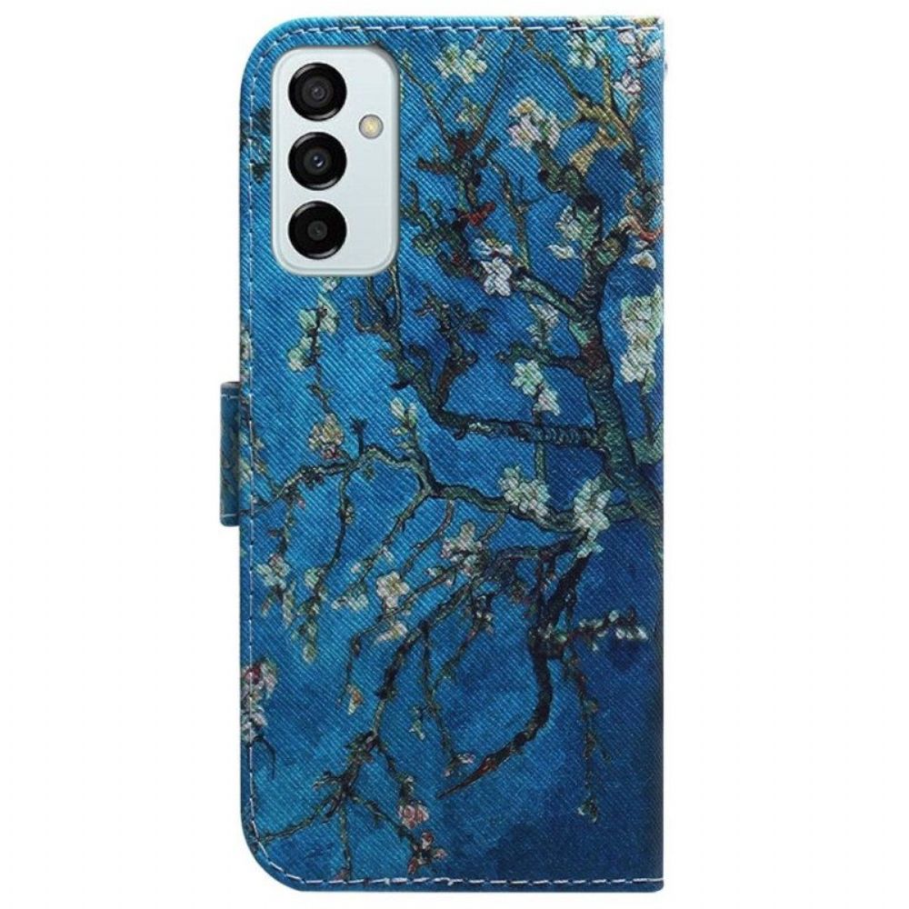 Flip Case voor Samsung Galaxy M13 Bloeiende Takken