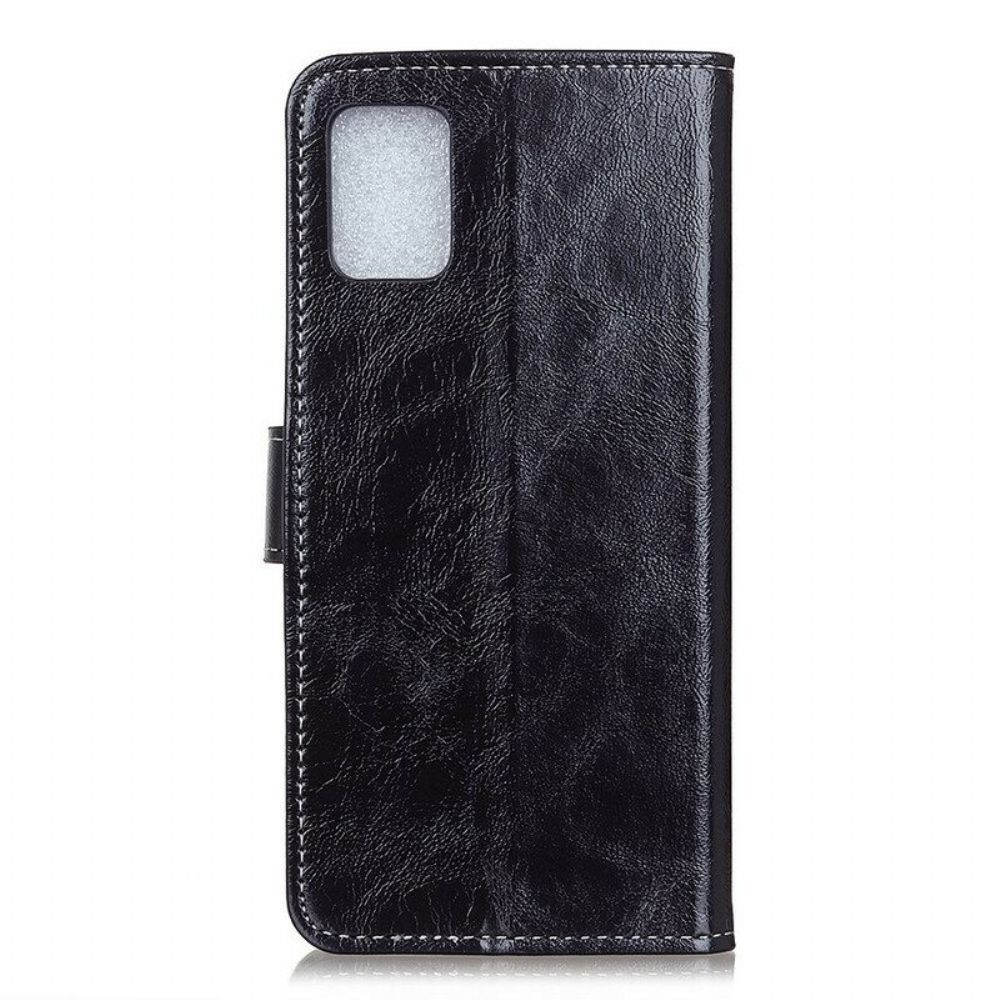 Flip Case voor Samsung Galaxy S20 Plus / S20 Plus 5G Glanzend En Naden