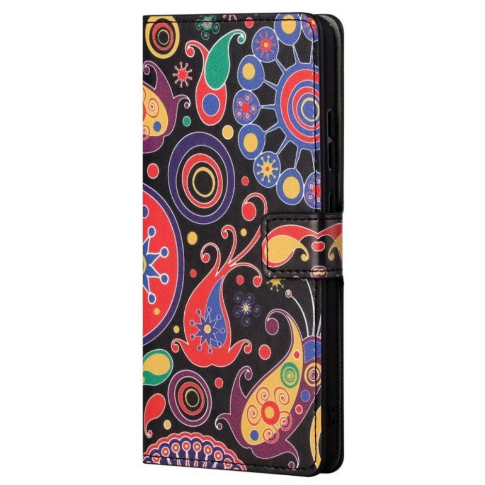 Folio-hoesje voor Samsung Galaxy S23 Plus 5G Paisley