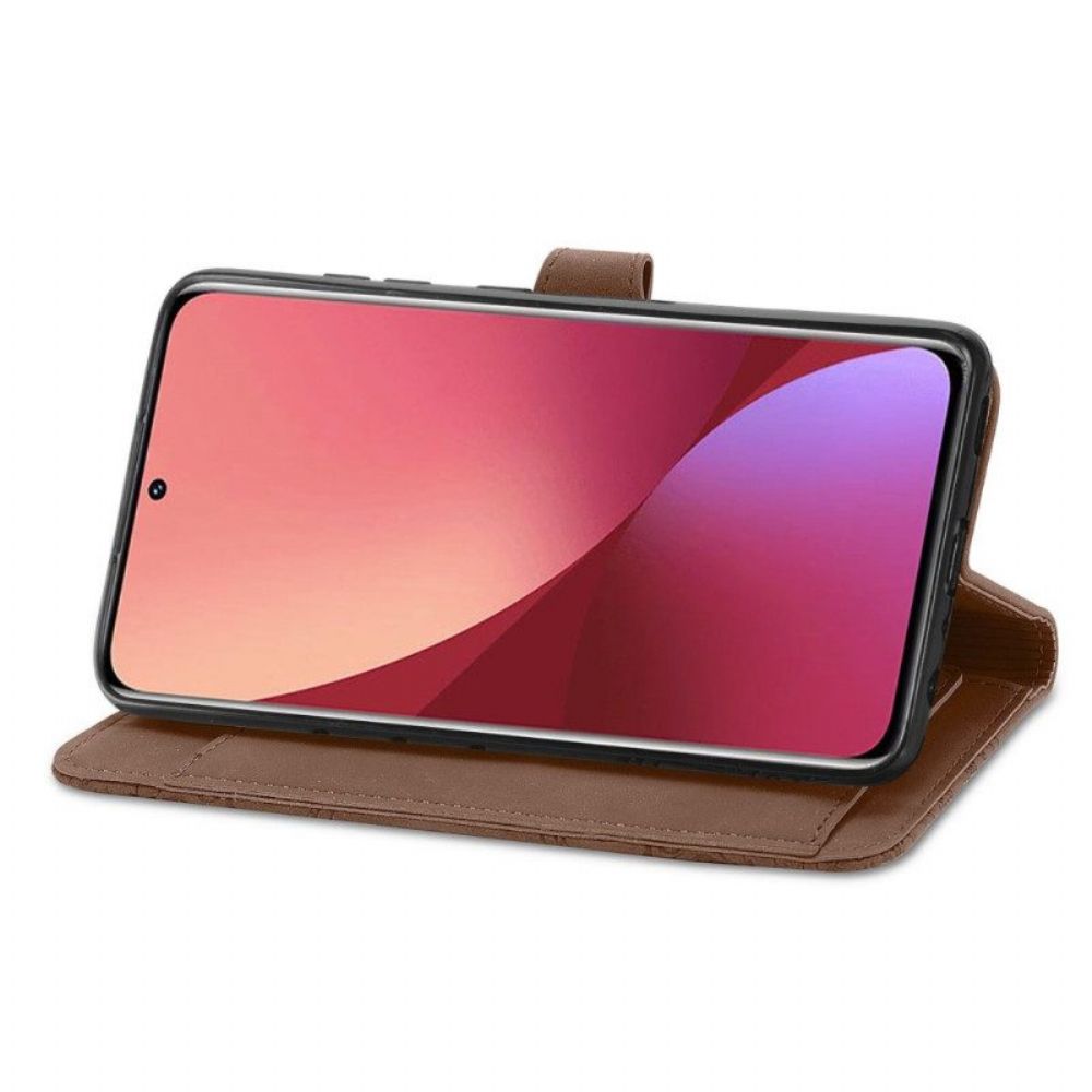 Folio-hoesje voor Xiaomi 12T / 12T Pro Bloemen Voorvak