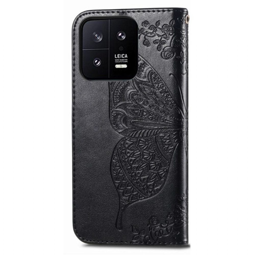 Folio-hoesje voor Xiaomi 13 Barokke Vlinder