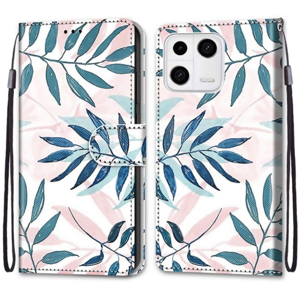 Folio-hoesje voor Xiaomi 13 Grafisch Met Lanyard