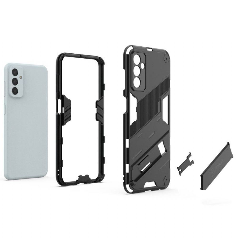 Hoesje voor Samsung Galaxy M13 Handsfree Afneembare Standaard Met Twee Standen