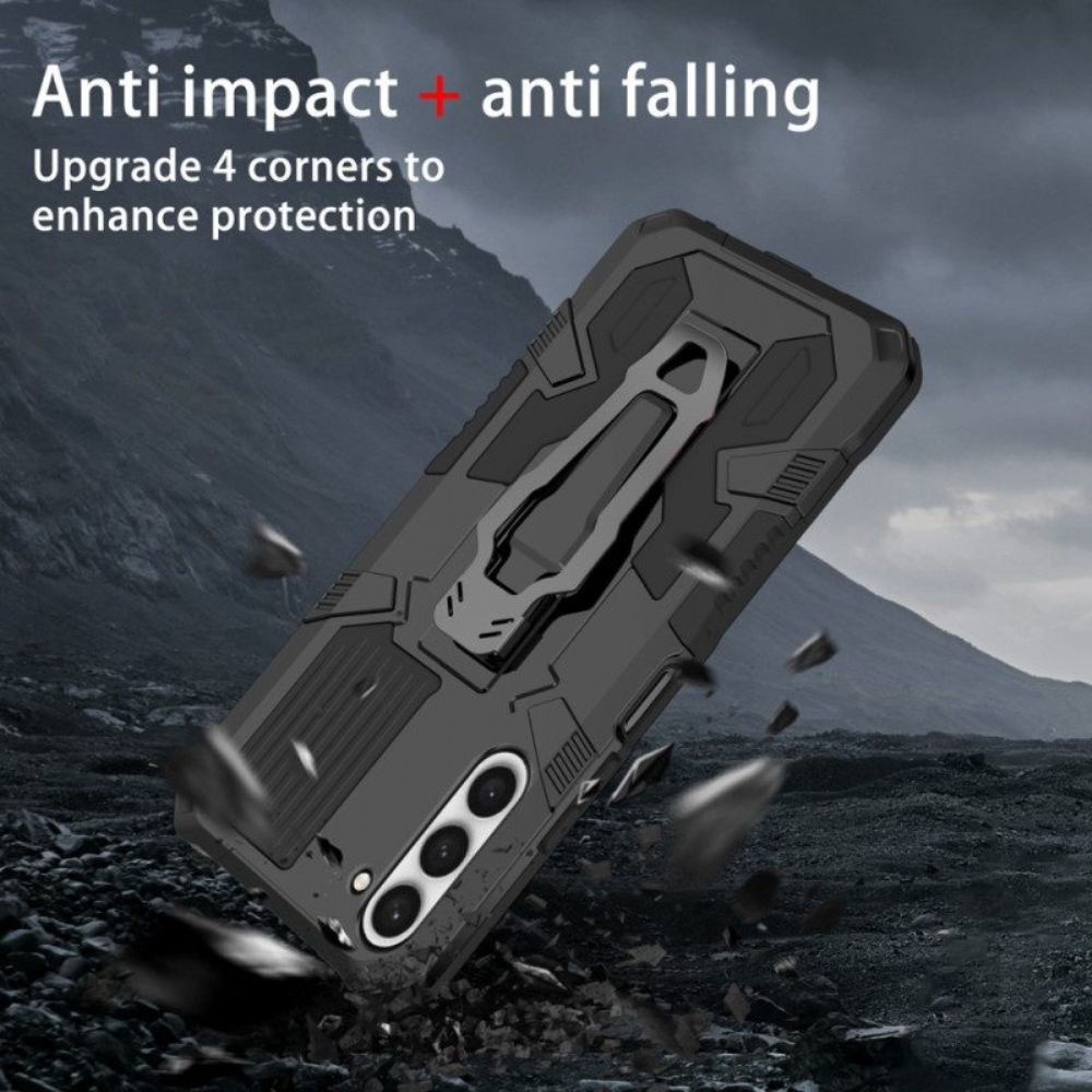 Hoesje voor Samsung Galaxy S23 Plus 5G Robot Met Riemclip