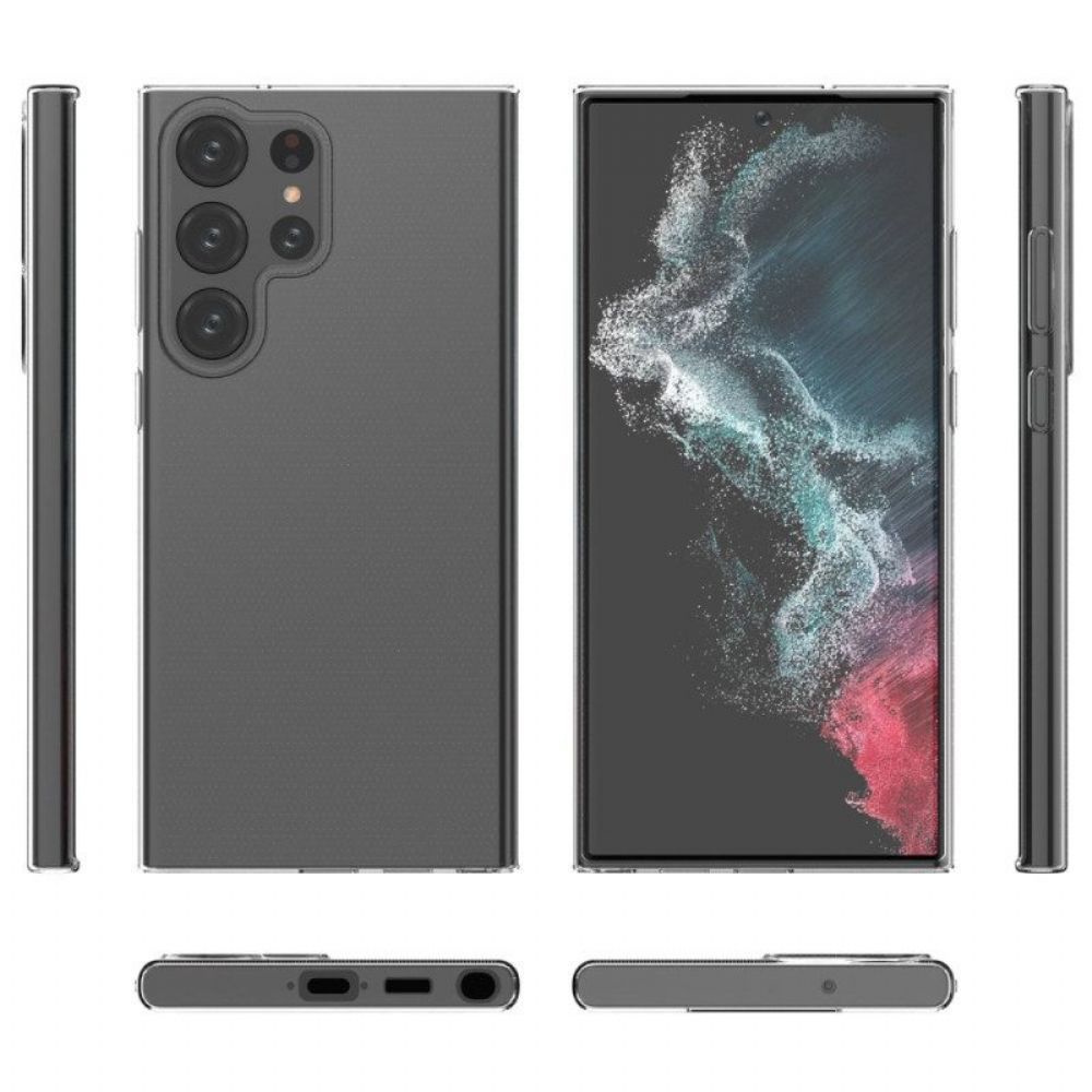 Hoesje voor Samsung Galaxy S23 Ultra 5G Transparant
