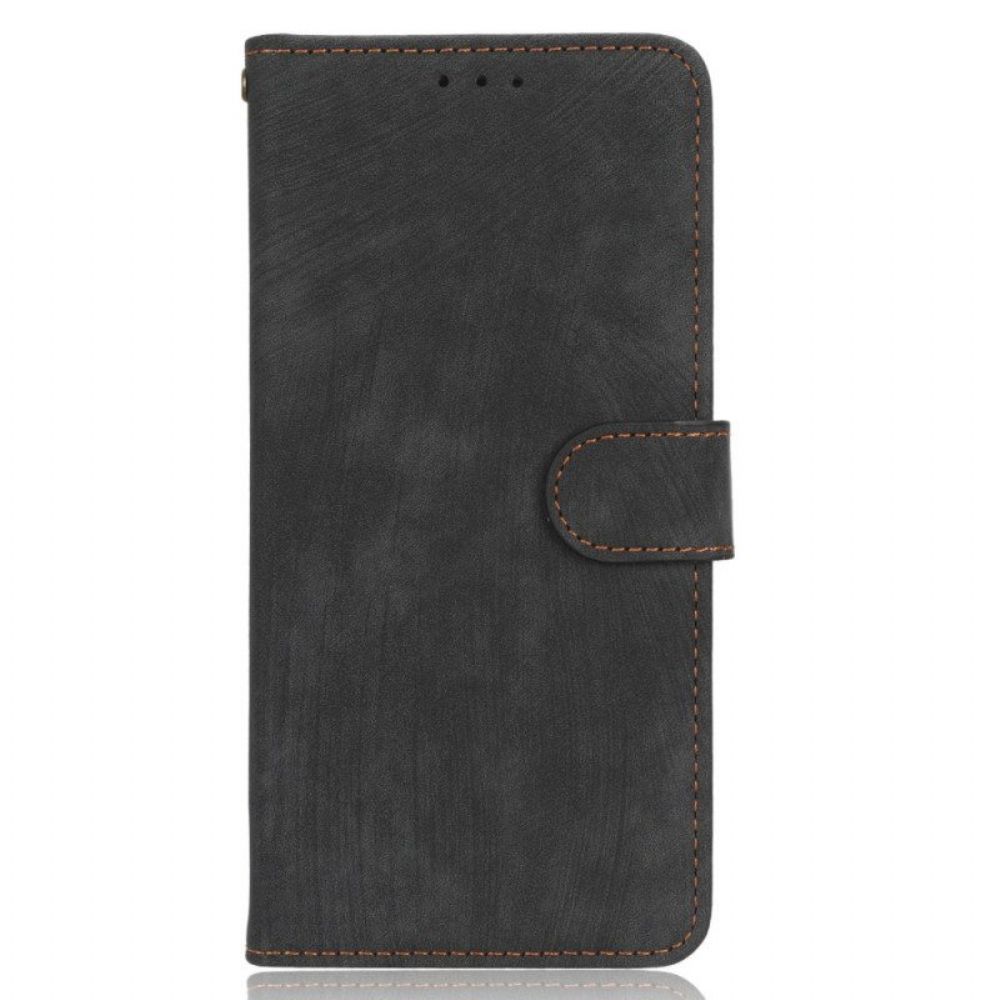 Leren Hoesje voor Honor Magic 5 Lite Met Ketting Vintage Stijl Met Bandjes